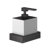 Gessi Rettangolo distributeur de savon blanc en pierre frittée 20813
